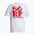 Чоловіча футболка для плавання Quiksilver Everyday Surf Tee біло-чорна 5