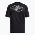 Дитяча футболка для плавання Quiksilver Everyday Surf Tee чорно-біла 6