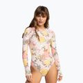 Купальник суцільний жіночий ROXY Playa Paradise Onesize Back Zip LS white viva la vida 5