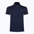 Футболка-поло тенісна чоловіча Lacoste чорна DH2094
