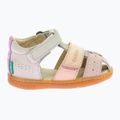 Дитячі сандалі Kickers Kick Bazar світло-рожеві/різнокольорові 2