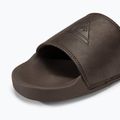 Чоловічі шльопанці Quiksilver Rivi Nubuck Slide коричневі 1 7