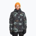 Куртка сноубордична чоловіча Quiksilver Mission Printed puzzle camo sea spray