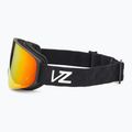 Окуляри сноубордичні VonZipper Encore black satin/wildlife fire chrome 4