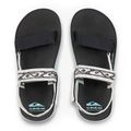 Сандалі чоловічі Quiksilver Monkey Caged II black/white 2