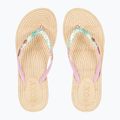 В'єтнамки жіночі ROXY South Beach III green/pink 2