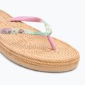 В'єтнамки жіночі ROXY South Beach III green/pink 7