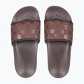 Шльопанці жіночі ROXY Slippy IV brown combo 2