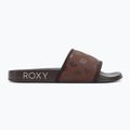 Шльопанці жіночі ROXY Slippy IV brown combo 2