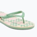 В'єтнамки жіночі ROXY Tahiti VII green/pink 7