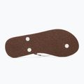 В'єтнамки жіночі ROXY Portofino III dc light brown/white 4