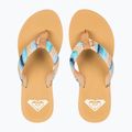 В'єтнамки жіночі ROXY Porto Raffia II blue depths 2