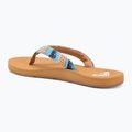 В'єтнамки жіночі ROXY Porto Raffia II blue depths 3