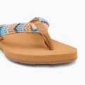 В'єтнамки жіночі ROXY Porto Raffia II blue depths 7