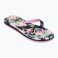 В'єтнамки дитячі ROXY Tahiti VII black/pink stencil