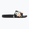 Шльопанці жіночі ROXY Slippy II black/green print 2