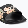 Шльопанці жіночі ROXY Slippy II black/green print 7