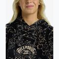 Жіноче пончо для плавання Billabong Hooded Towel чорний камінчик 4