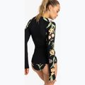Лонгслів для плавання жіночий ROXY Zip Lycra anthracite island escape 2