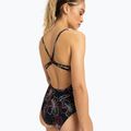 Купальник суцільний жіночий ROXY Active Basic Printed anthracite athletic hibiscus 3