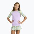 Футболка для плавання дитяча ROXY Active RG Lycra XMGB oil green letter up