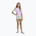 Футболка для плавання дитяча ROXY Active RG Lycra XMGB oil green letter up 2