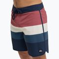 Шорти для плавання чоловічі Quiksilver Surfsilk Scallop 18" dark navy tijuana 7