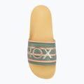 Шльопанці жіночі ROXY Slippy II Printed gold haze 5