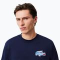 Лонгслів чоловічий Lacoste TH3586 navy blue 4