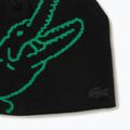 Шапка Lacoste RB3021 black/fluorine green 2