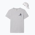Чоловіча тенісна сорочка Lacoste TH1044 сріблястий фарфор / темно-синій