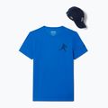 Чоловіча тенісна сорочка Lacoste TH1044 циганський білий / темно-синій 4