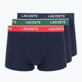 Труси чоловічі Lacoste 5H12997 3 пари navy blue/green/red/navy blue