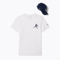 Чоловіча тенісна сорочка Lacoste TH1044 біла / темно-синя