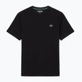Футболка тенісна чоловіча Lacoste TH0003 black/lamb's lettuce