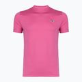 Футболка тенісна чоловіча Lacoste TH0004 fuchsia pink