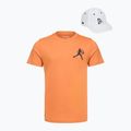 Футболка чоловіча + Кепка Lacoste TH1044 blossom/white