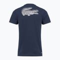Футболка тенісна чоловіча Lacoste TH0003 navy blue/white 2