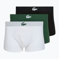 Боксерки чоловічі Lacoste 5H5441 3 pack white/green/black