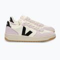 Взуття жіноче VEJA V-10 Prime Leather pure/black/parme 2