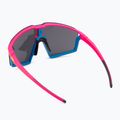 Сонцезахисні окуляри Julbo Edge Spectron 3 флуоресцентні рожеві/сині/сріблясті зі спалахом 3