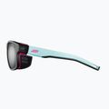 Окуляри сонцезахисні Julbo Shield M Spectron translucent black/light blue/pink 3
