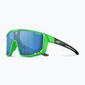 Окуляри велосипедні дитячі Julbo Fury S Spectron 3Cf matt fluorescent green/black J5501116