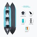 Байдарка надувна 3-місна AQUADESIGN Koloa 400 см blue/black 4
