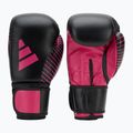 Боксерські рукавички adidas Wako ADIKBWKF200 black/pink