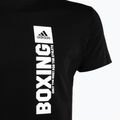 Чоловіча футболка adidas Boxing чорна/біла 3