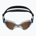 Окуляри для плавання Aquasphere Kayenne 2022 transparent/silver/brown polarized 2