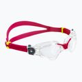 Окуляри для плавання дитячі Aquasphere Kayenne Compact 2022 transparent/raspberry/clear
