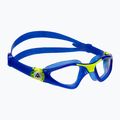 Окуляри для плавання дитячі Aquasphere Kayenne 2022 blue/yellow/clear