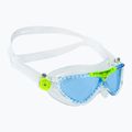 Маска для плавання дитяча Aquasphere Vista transparent/bright green/blue MS5080031LB
